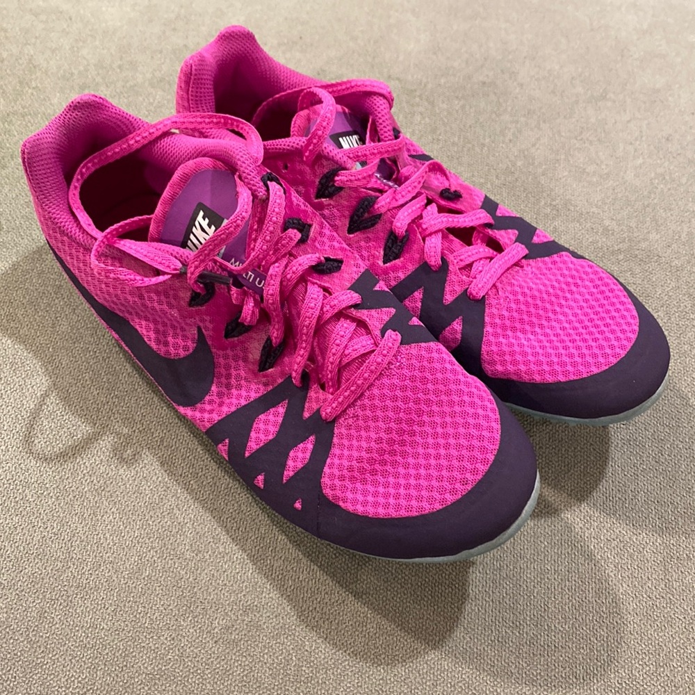 Women’s Nike running track shoes.